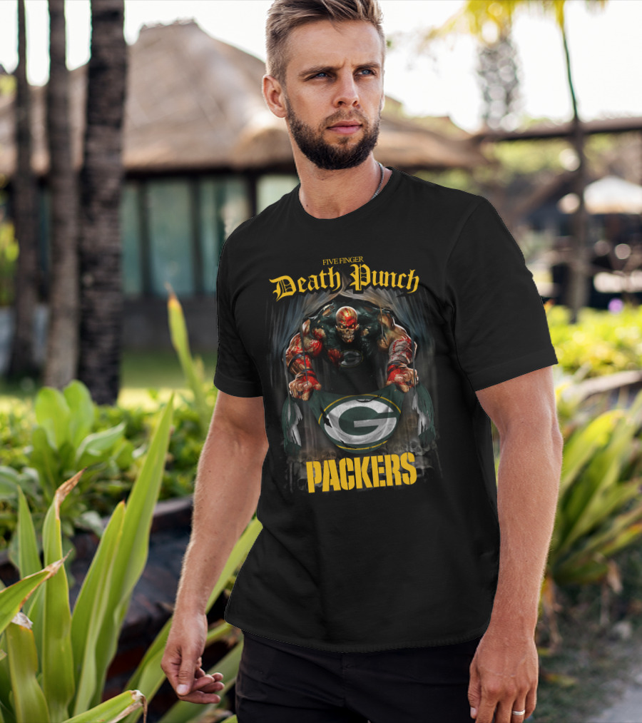 Five Finger Death Punch Green Bay Packers T-Shirt