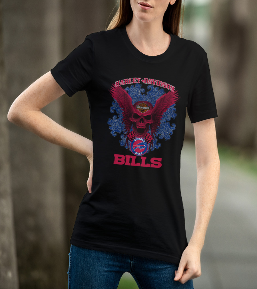 Harley Davidson Buffalo Bills T-Shirt