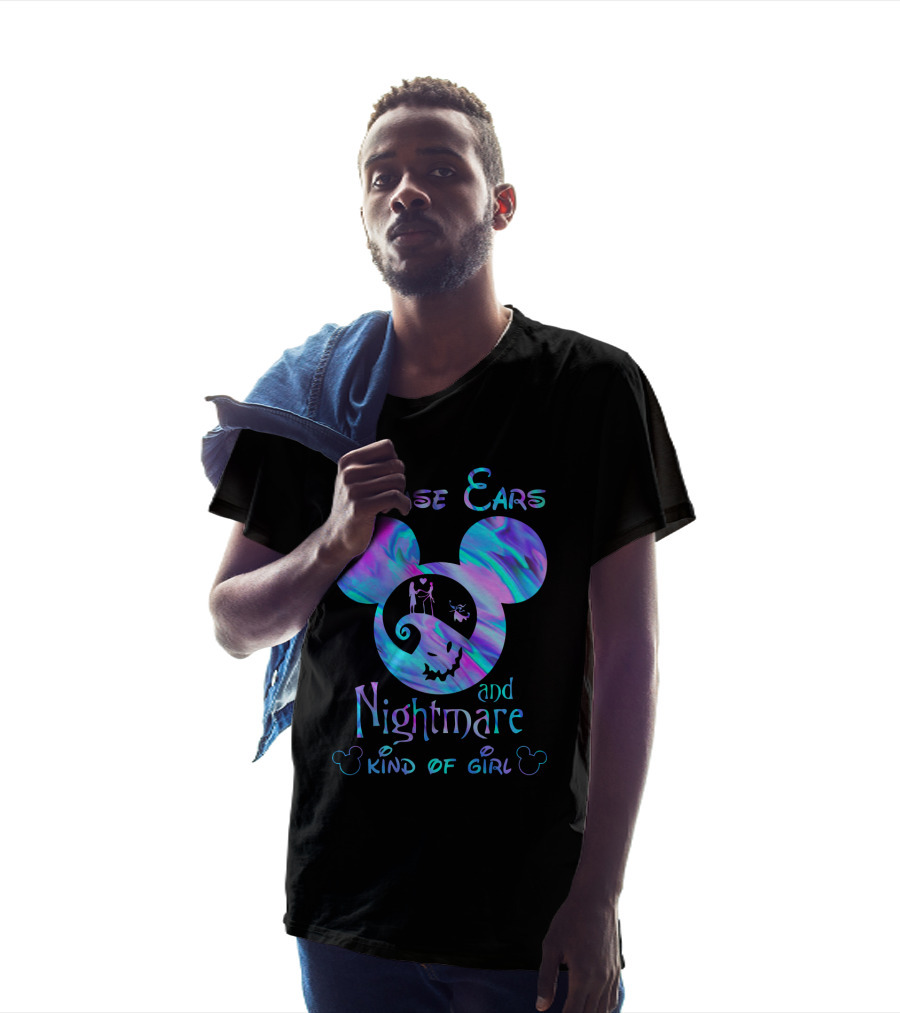 Mouse Ears And Nightmare Kind Of Girl T-Shirt