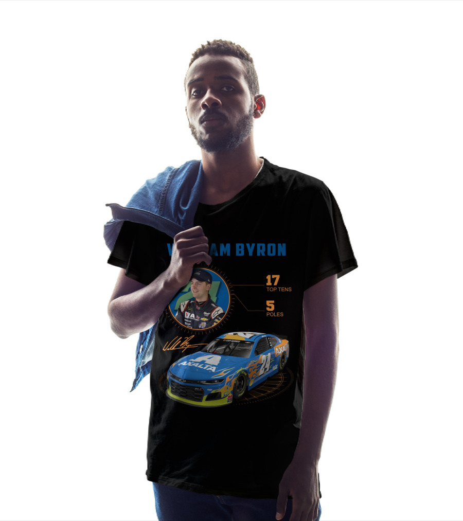 William Byron 24 Axalta Nascar 17 Top Tens 5 Poles T-Shirt