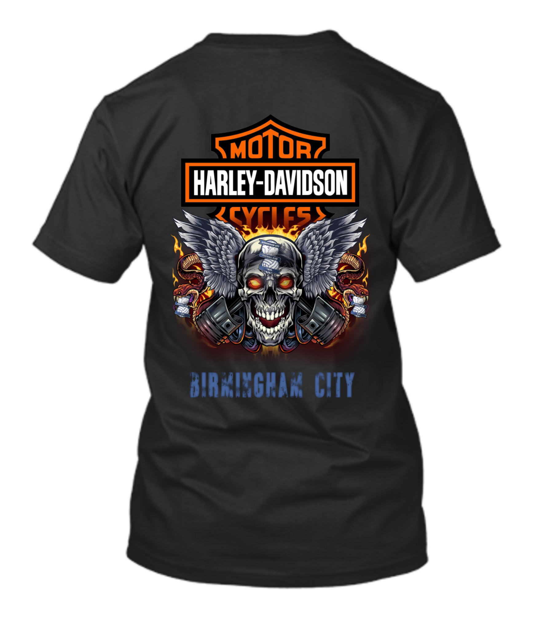 Harley Davidson Motor Cycles Birmingham City T-Shirt