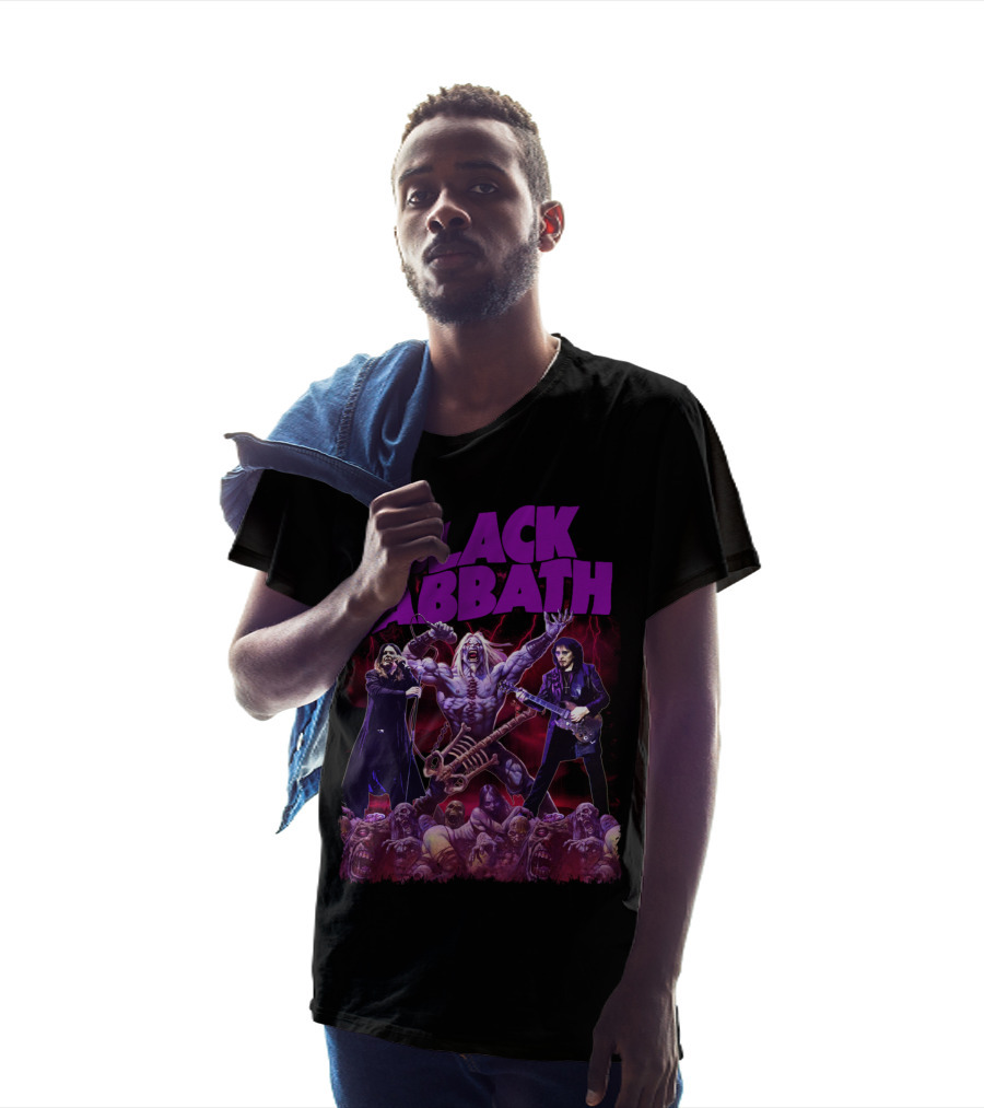 Black Sabbath Zombie Warrior Concert T-Shirt