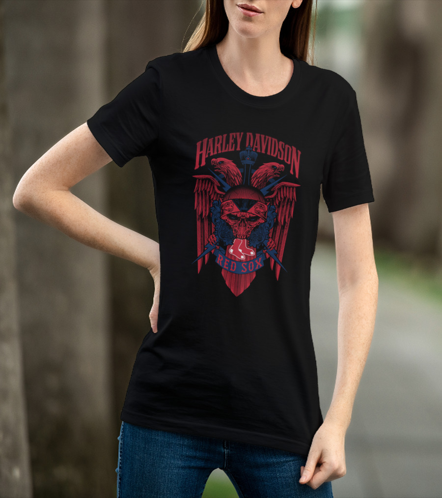 Harley Davidson 131 Red Sox T-Shirt
