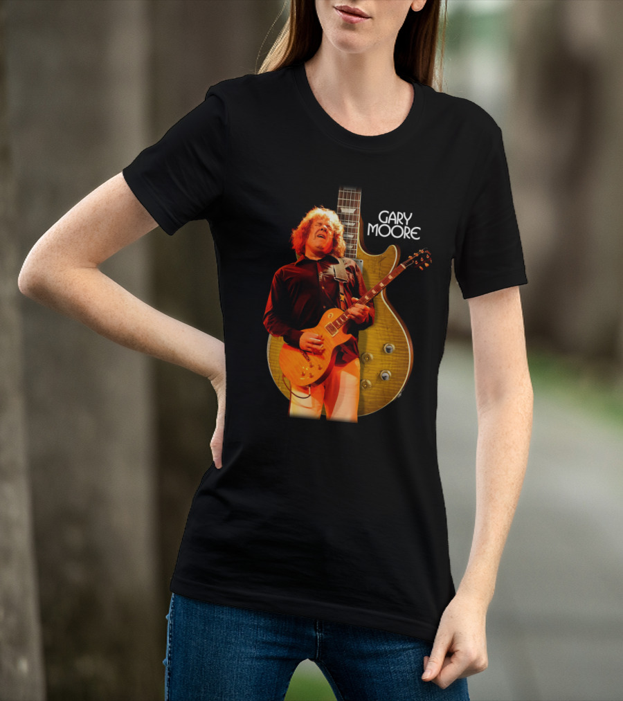 Gary Moore Electric Guitar Performance Essence T-Shirt