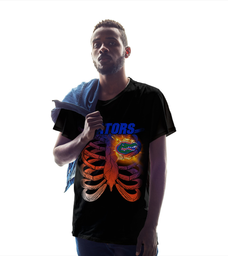 Gators Florida Gators Logo Ribcage T-Shirt
