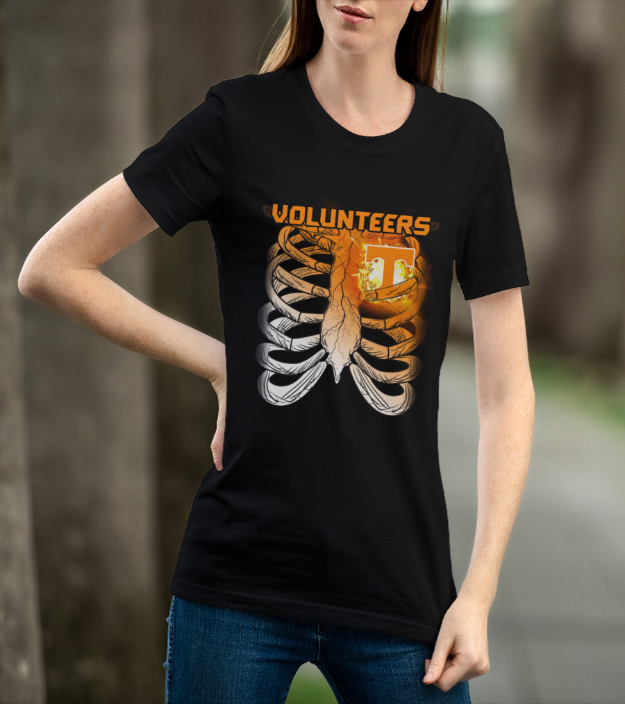 Volunteers Tennessee T Logo Ribcage T-Shirt