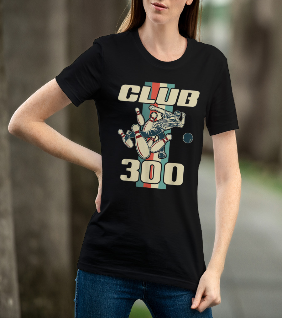 Club 300 Bowling Vintage 300 Bowling T-Shirt