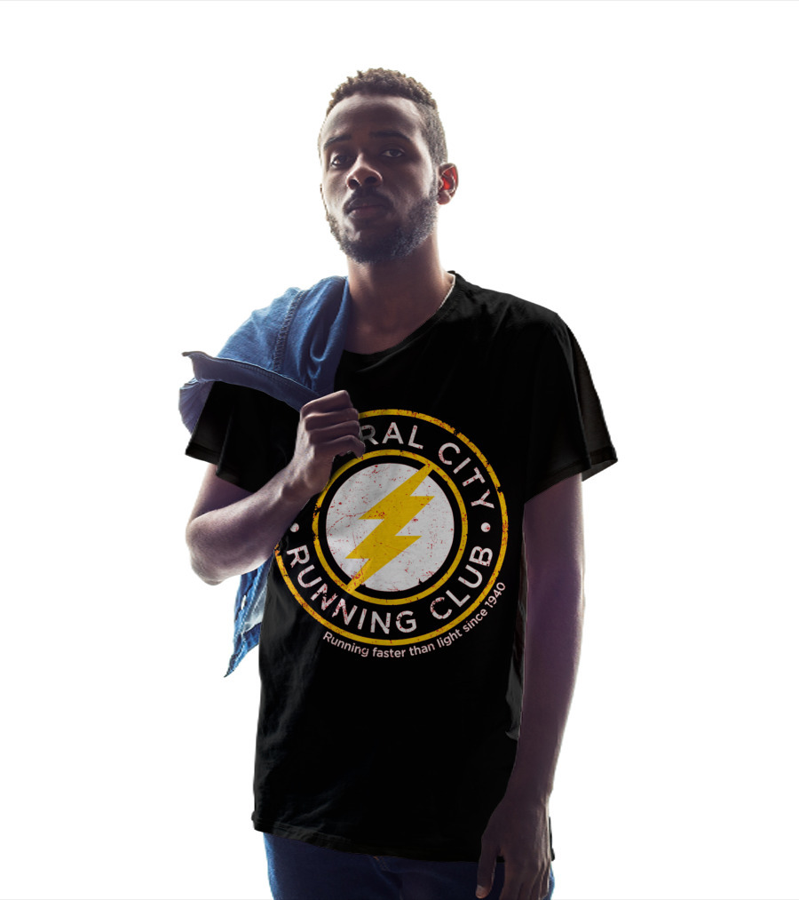 Central City Running Club Running Faster Than Light Since 1940 T-Shirt