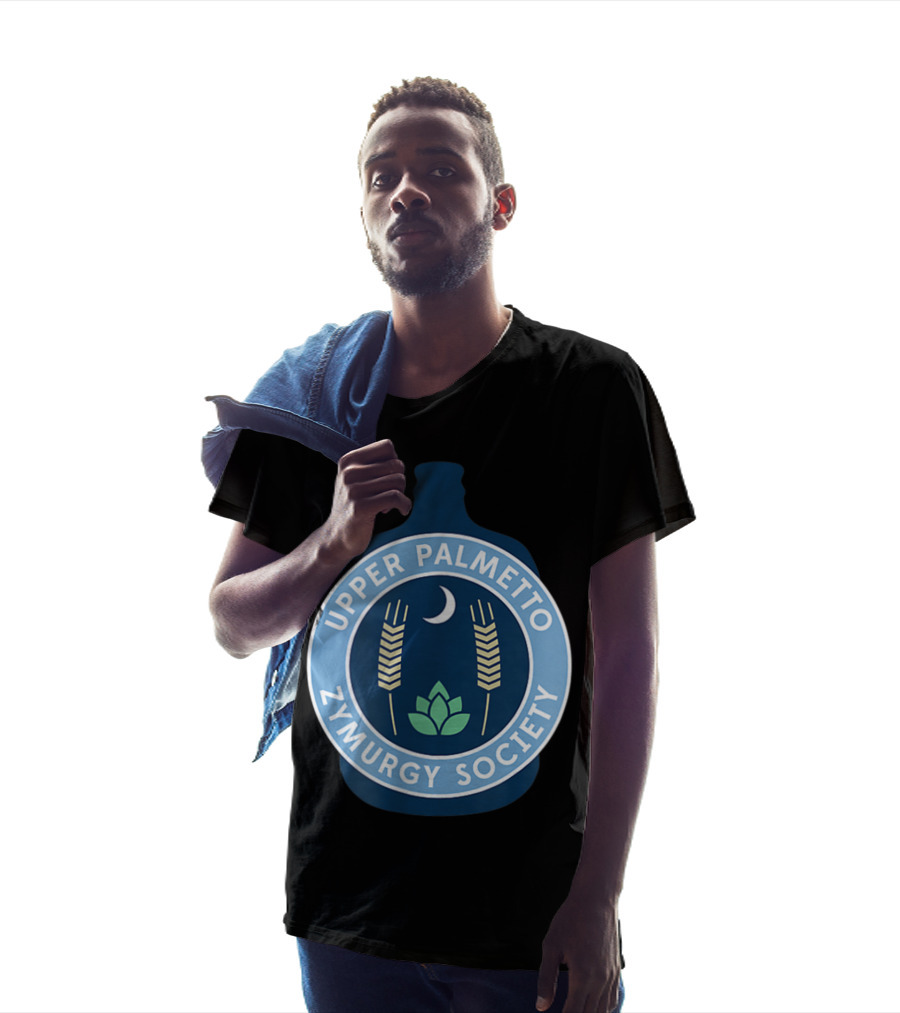 Upper Palmetto Zymurgy Society Moon Wheat Homebrew Club T-Shirt