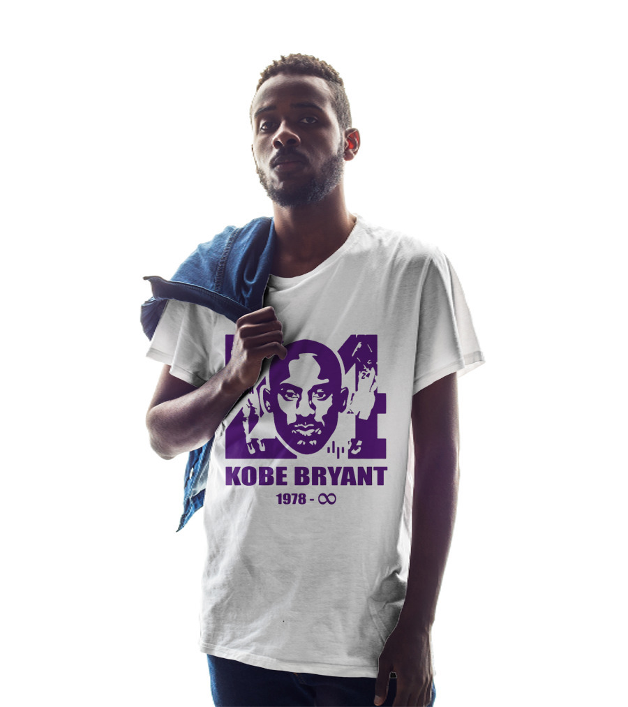 Kobe Bryant Black Mamba Legend Never Die 1978 Infinity T-Shirt