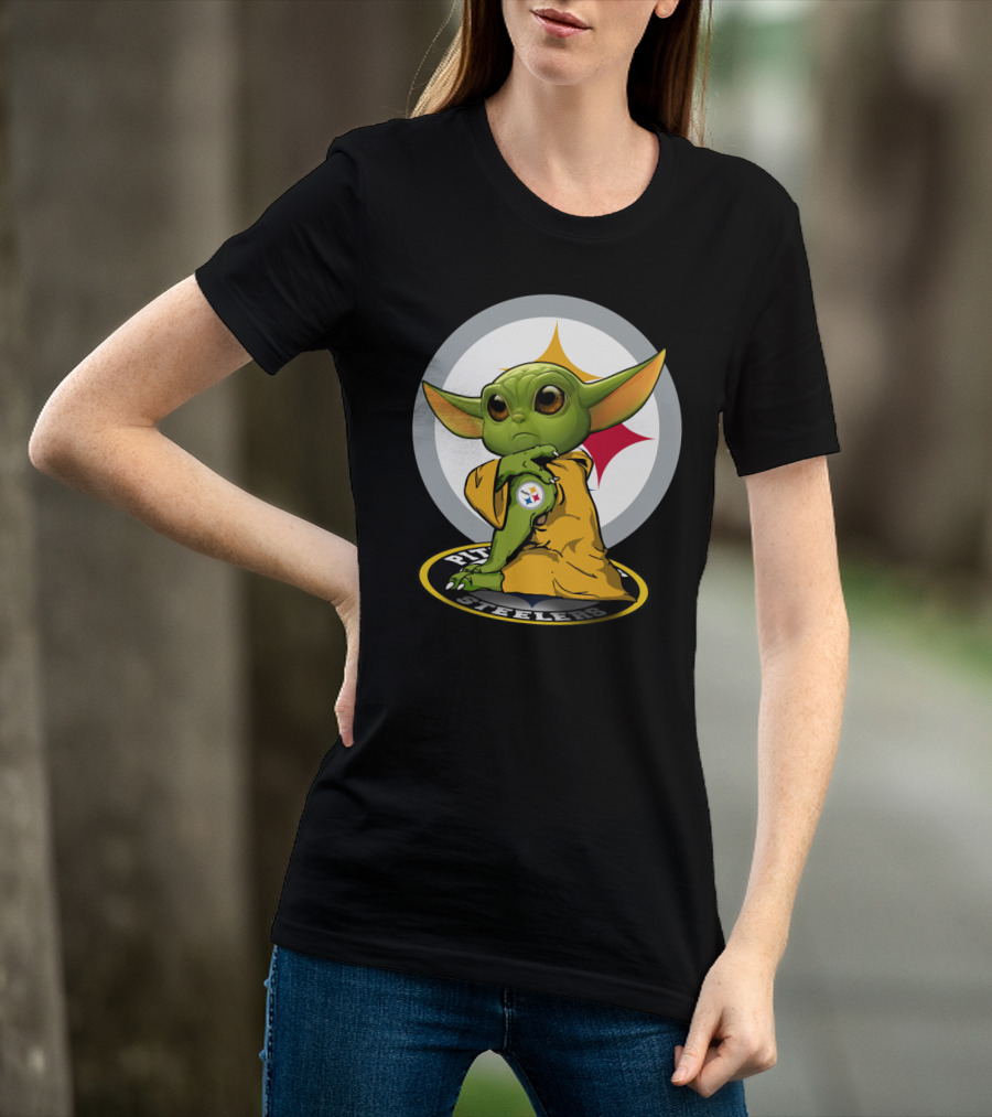 Pittsburgh Steelers Yoda Fan Mashup T-Shirt