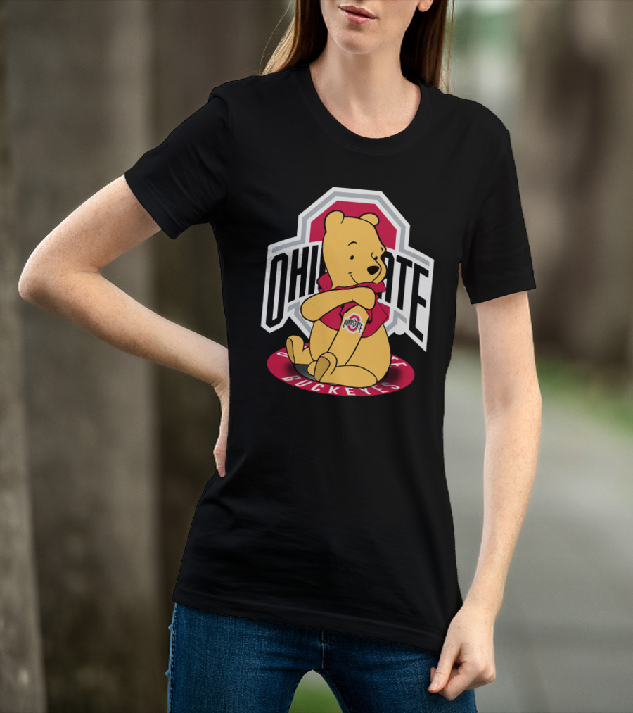 Ohio State Pooh Bear Buckeyes T-Shirt
