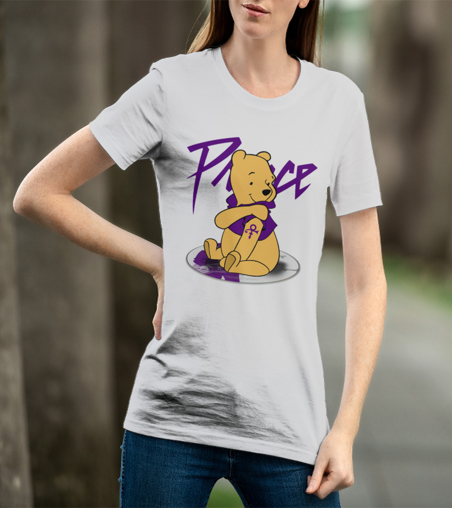 Pooh Prince Purple Symbol Icon Ultimate T-Shirt