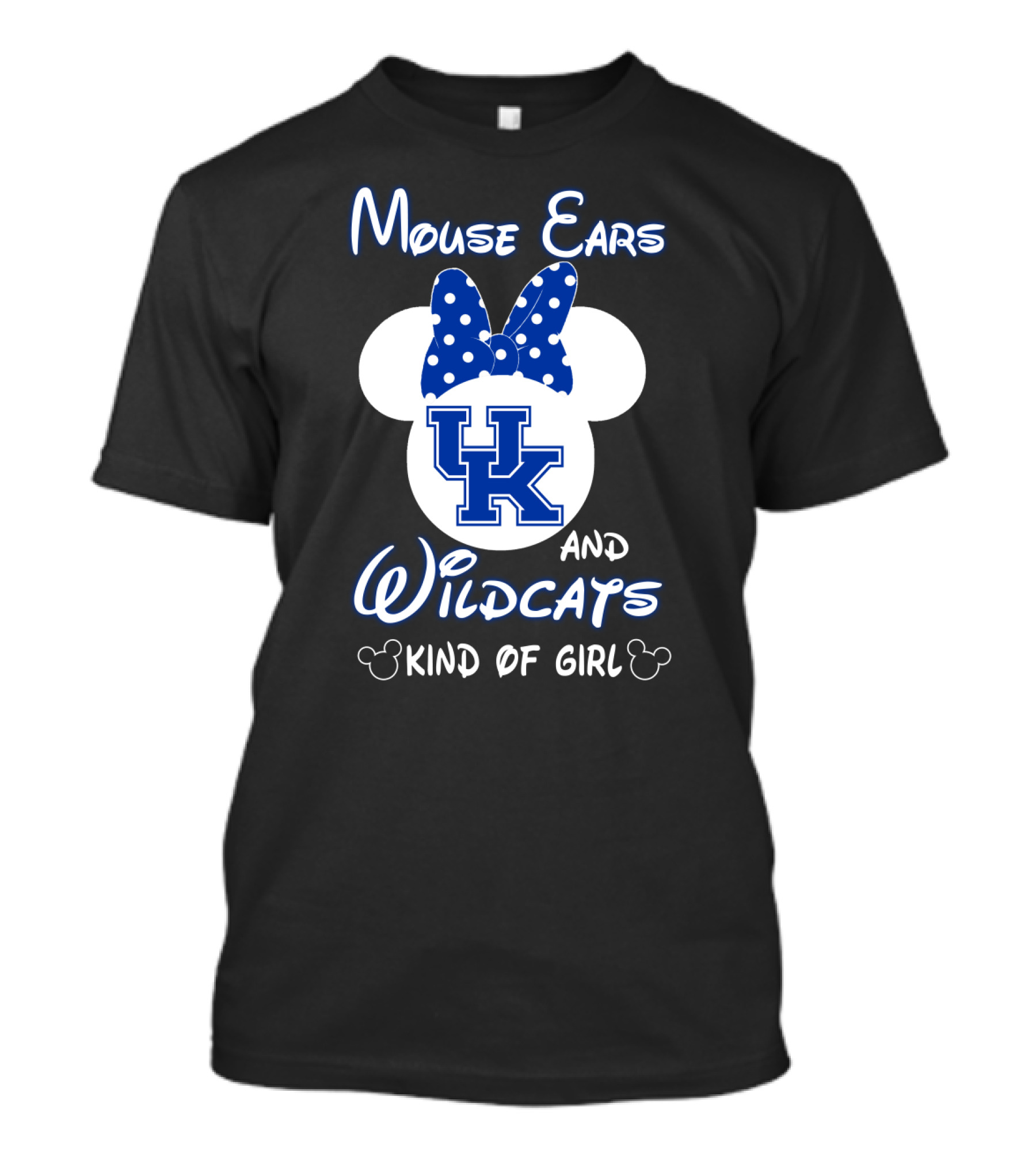 Mouse Ears And Wildcats Kind Of Girl Uk T-Shirt