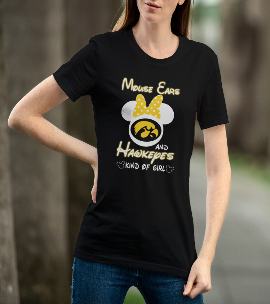 Mouse Ears And Hawkeyes Kind Of Girl T-Shirt