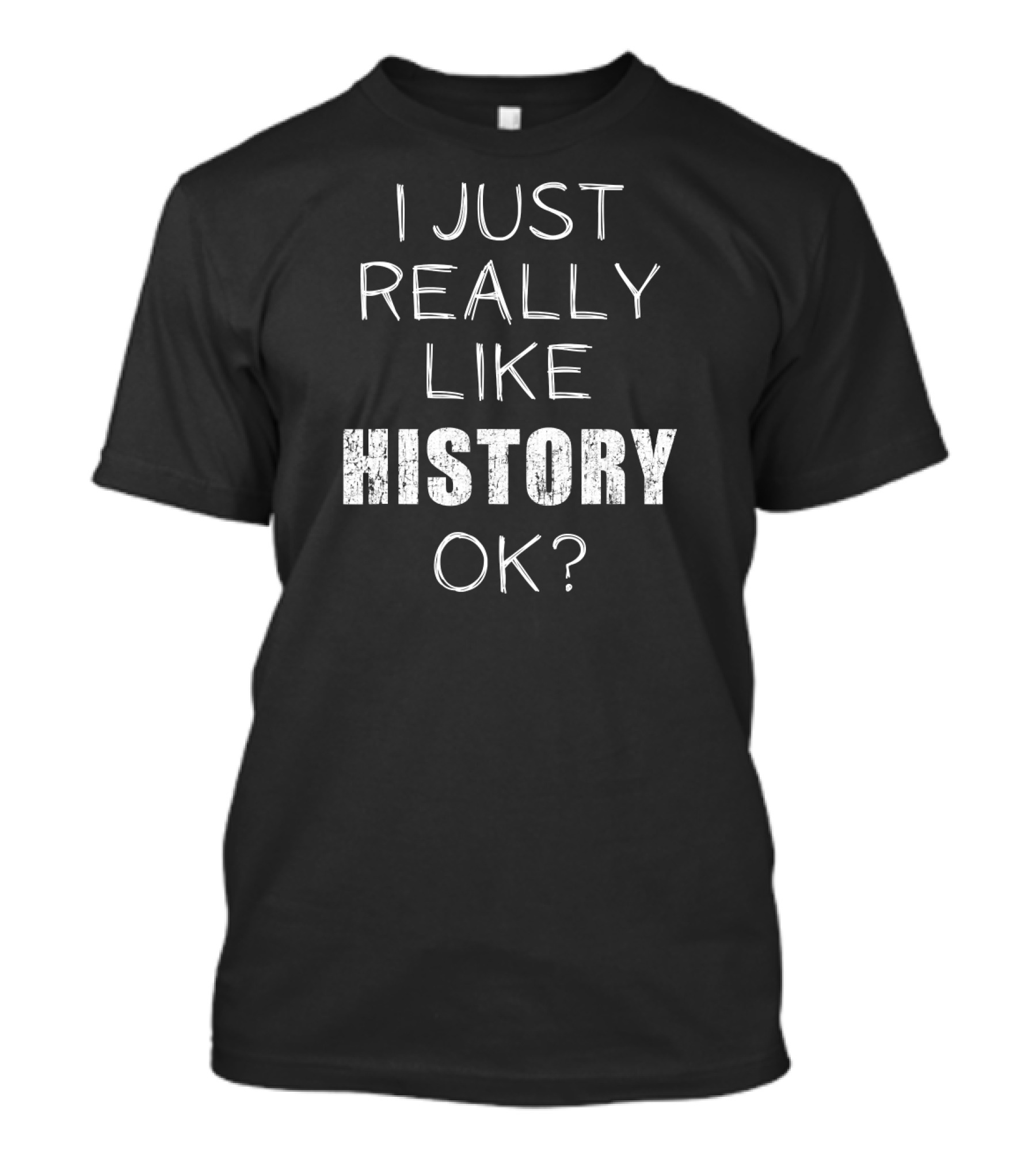 I Just Really Like History OK? T-Shirt