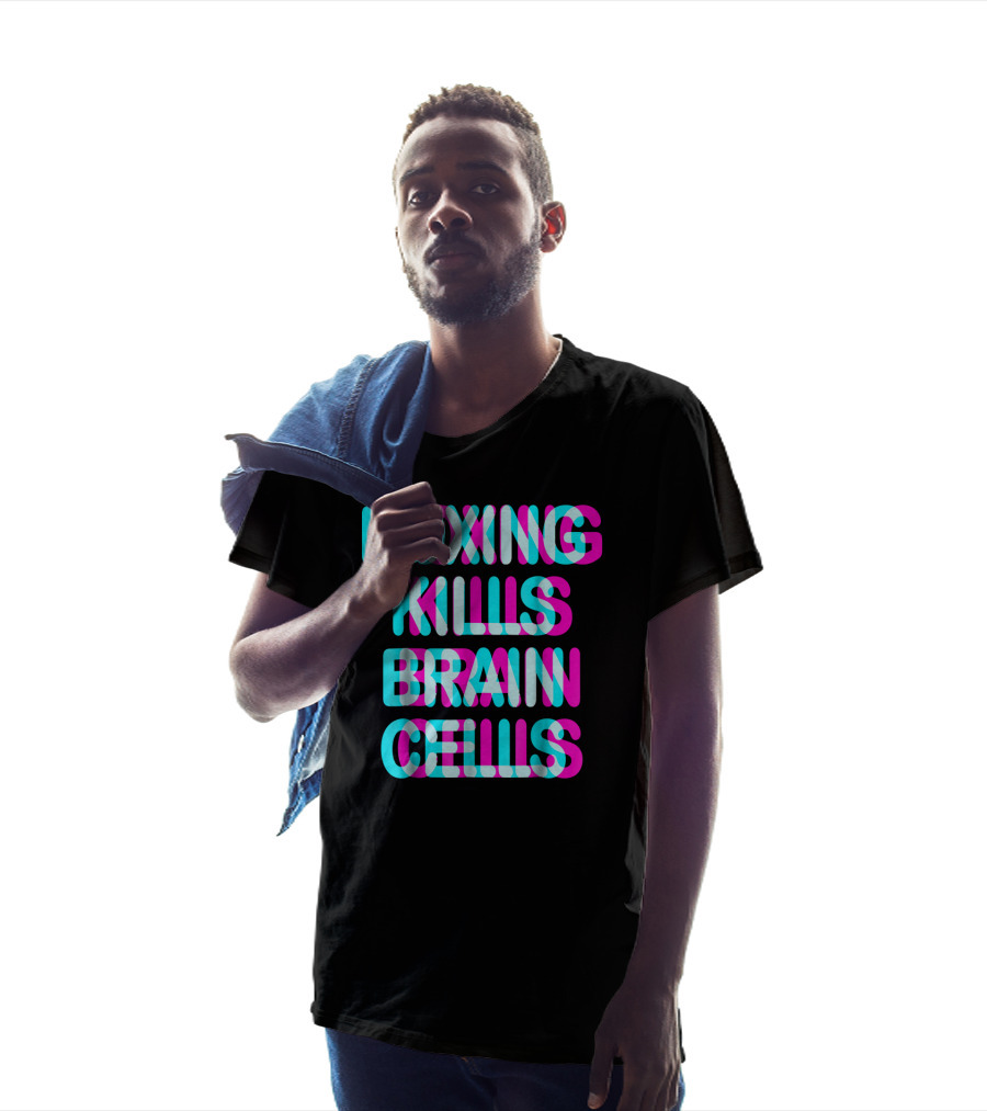 Boxing Kills Brain Cells Sparring T-Shirt