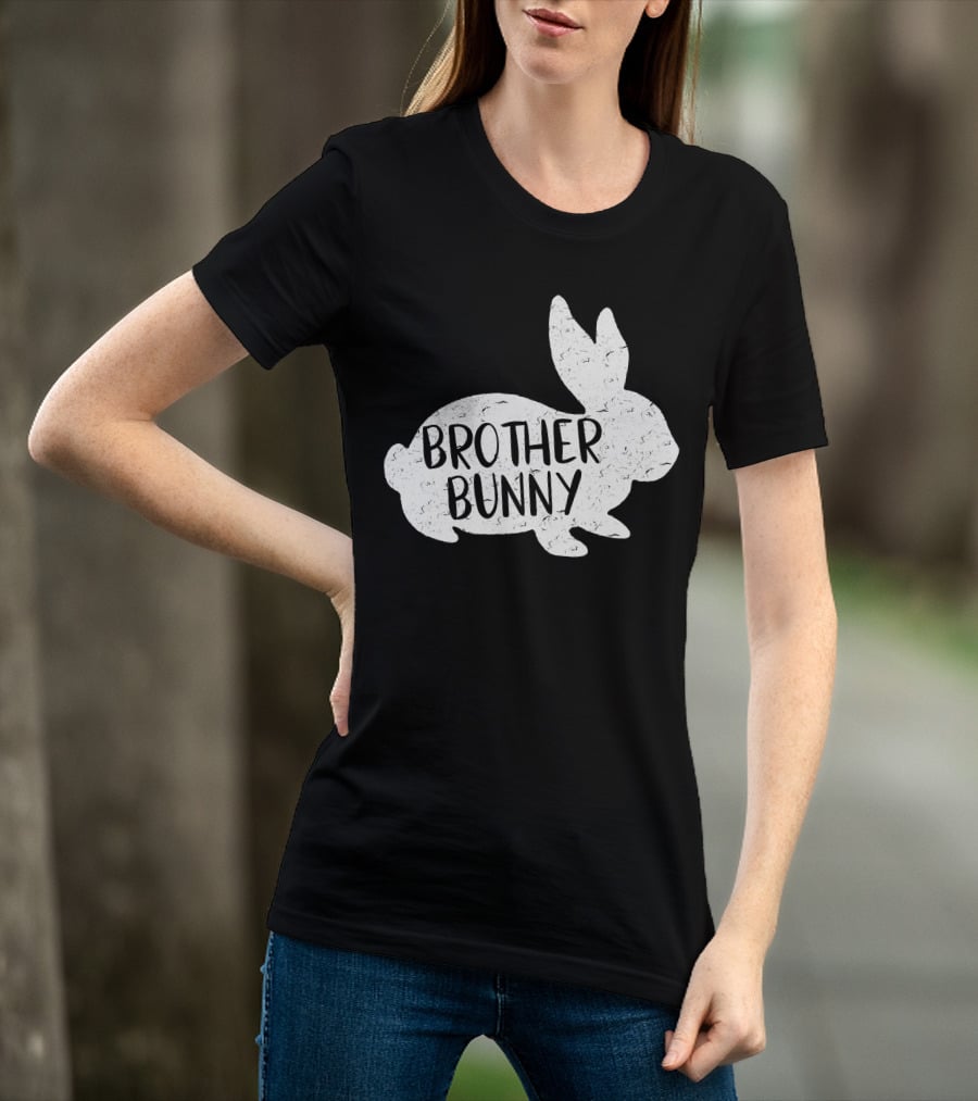 Brother Bunny Cute Matching Rabbit T-Shirt