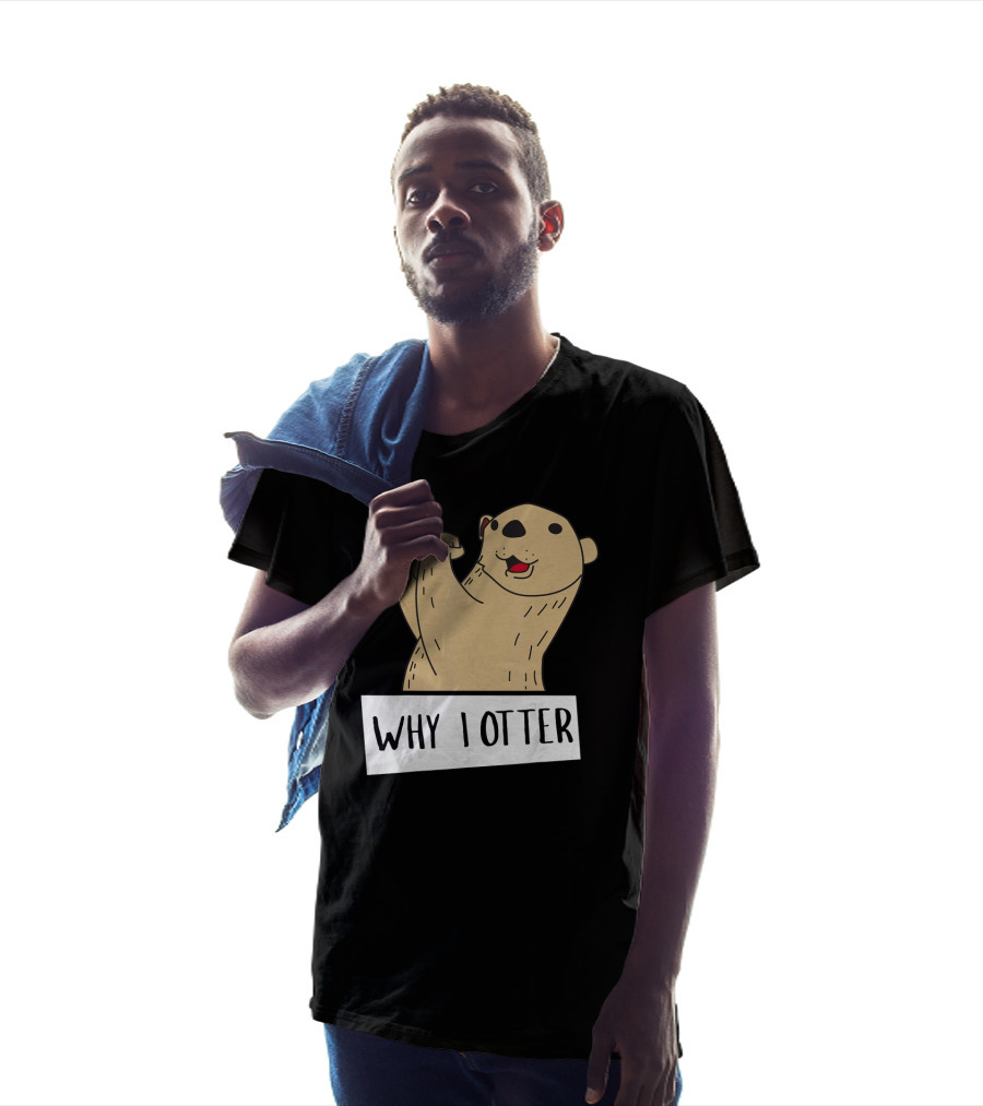 Why I Otter Funny Fighting Otter Pun Boxing Champion T-Shirt