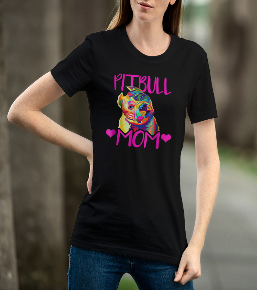 PITBULL MOM T-Shirt