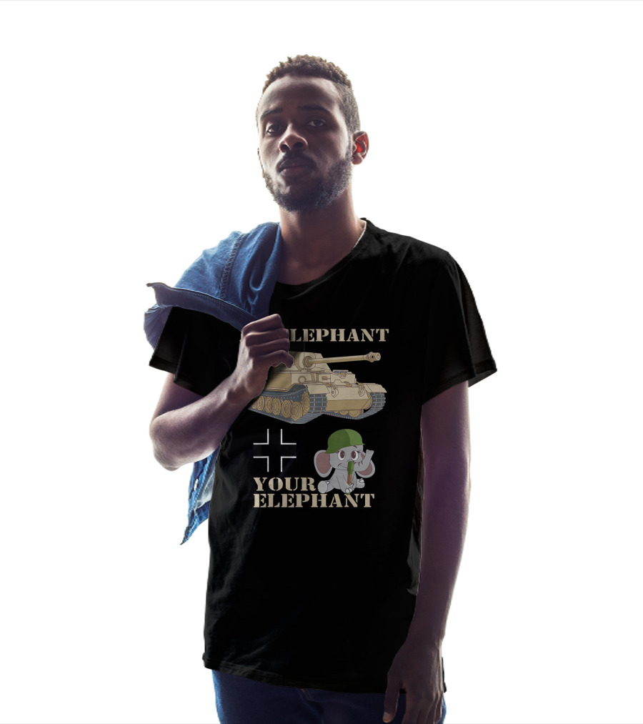 My Elephant WWII Tank Destroyer Your Elephant T-Shirt