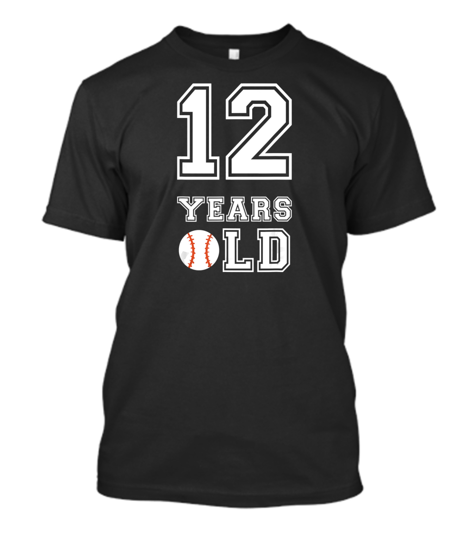 12 Years Old Baseball T-Shirt