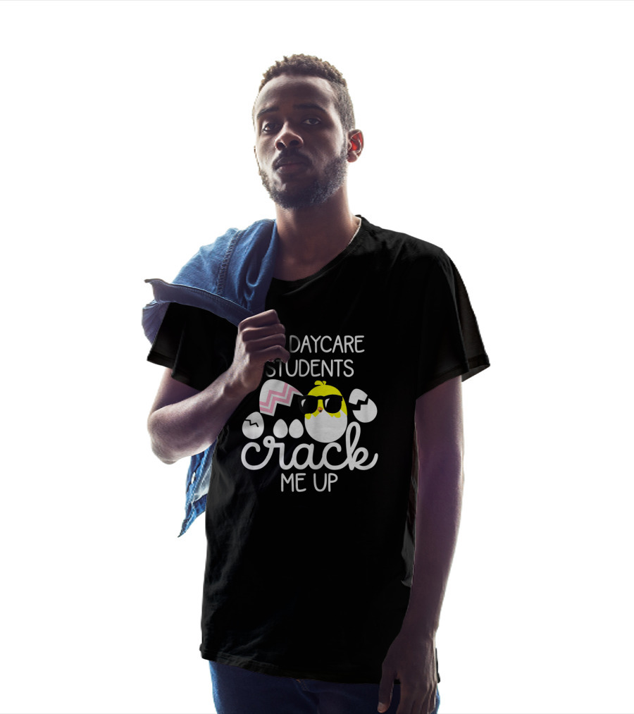 My Daycare Students Crack Me Up Easter Chick Sunglasses Egg T-Shirt