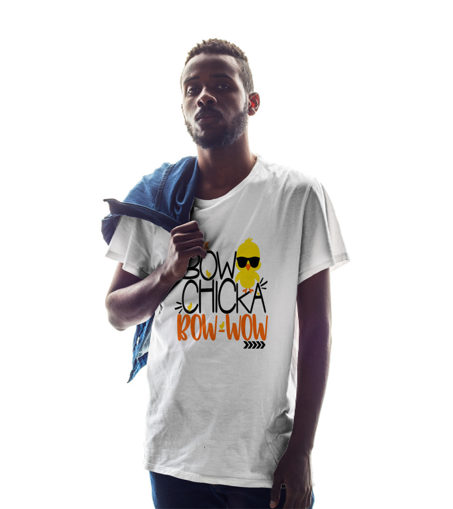 Boys Easter Bow Chicka Bow Wow Kids Chick Sunglasses T-Shirt
