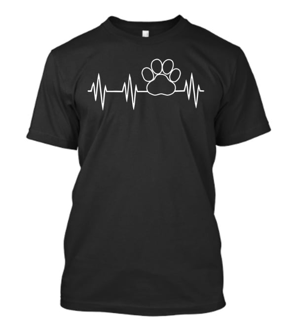 Paw Print Heartbeat T-Shirt