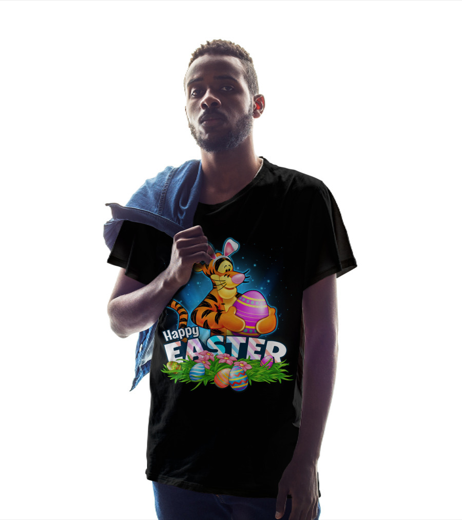 Tigger Happy Easter Eggs Spring Festival Celebration T-Shirt