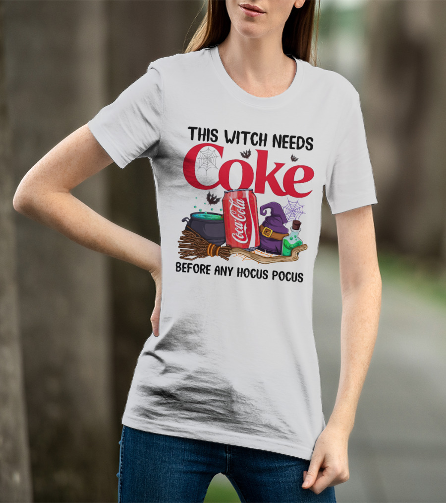 This Witch Needs Coke Before Any Hocus Pocus T-Shirt