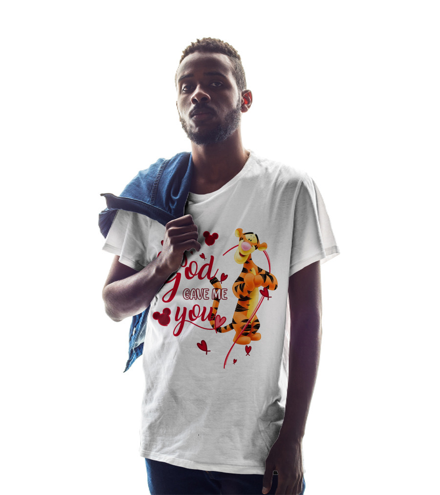 God Gave Me You Tigger Hearts Disney T-Shirt