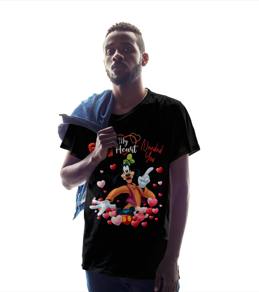 God Knew My Heart Needed You Goofy Hearts T-Shirt