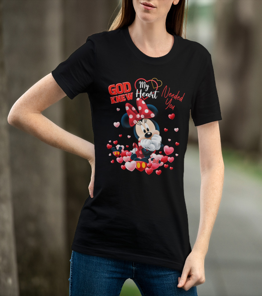 God Knew My Heart Needed You Minnie T-Shirt