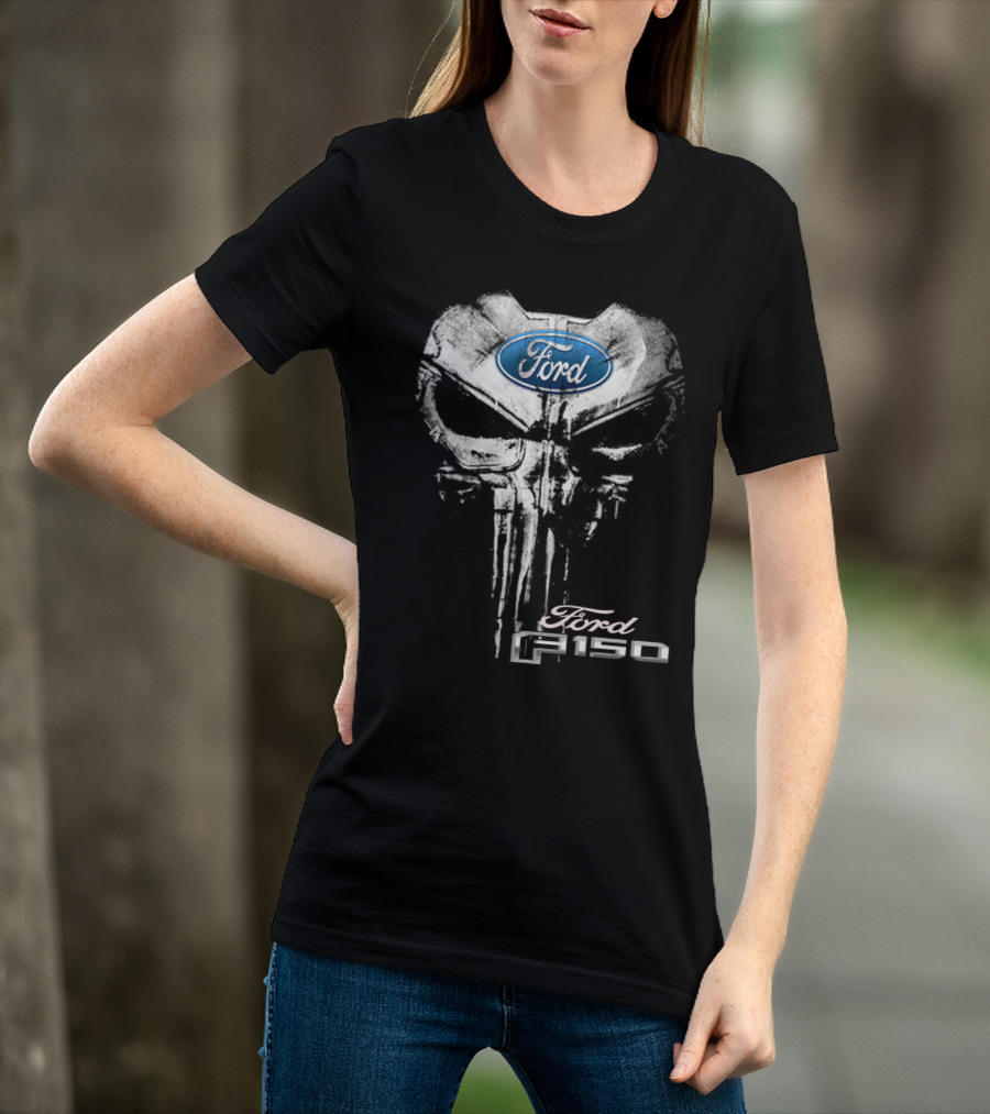 Ford F150 Punisher Skull T-Shirt