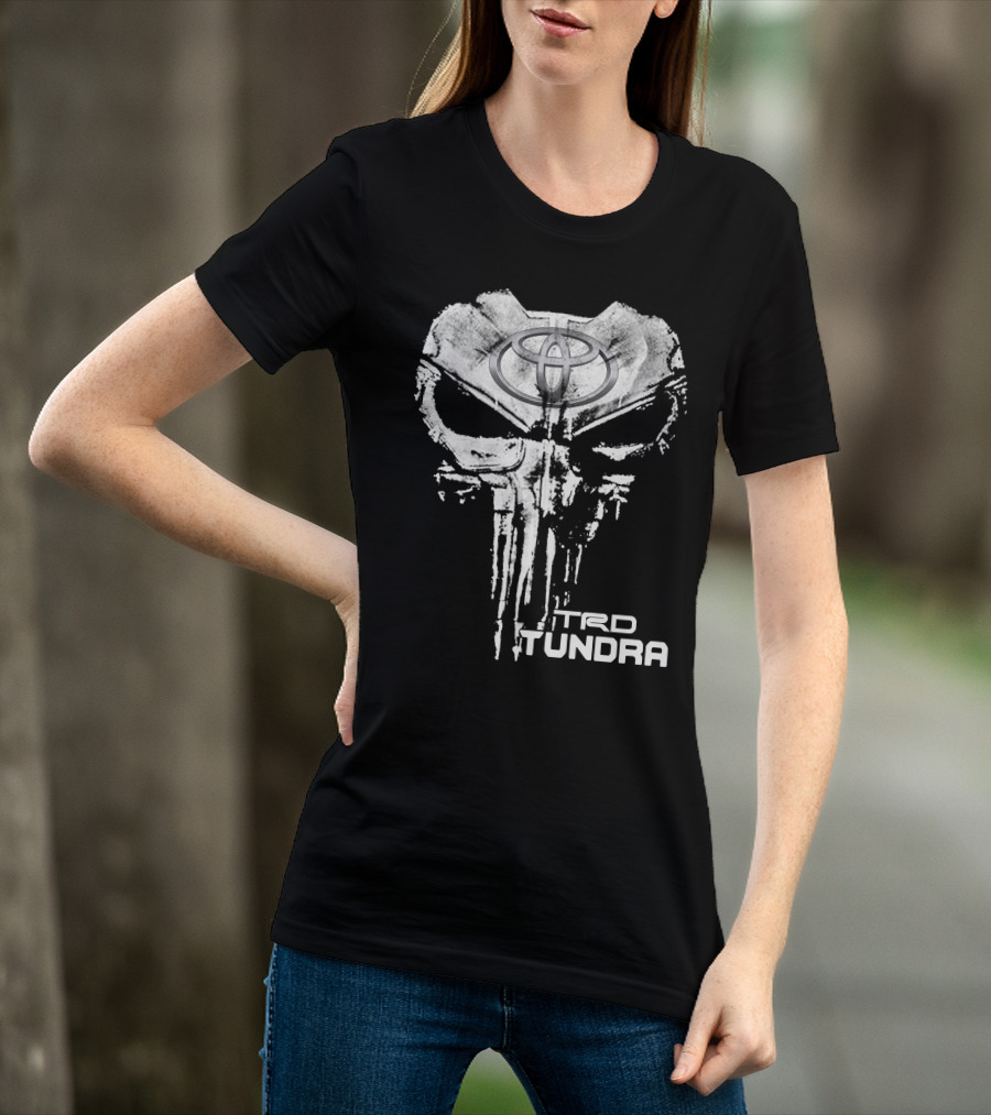 TRD Tundra Punisher Skull Toyota T-Shirt