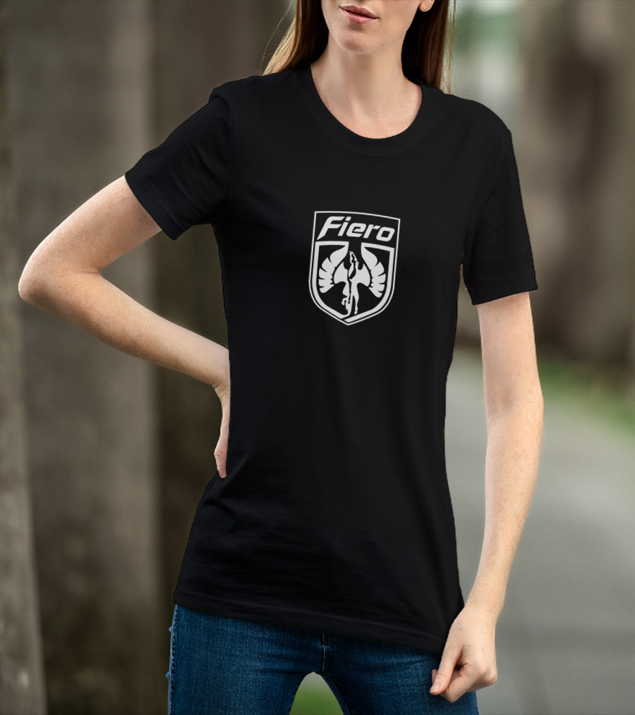Fiero Emblem Shield Winged Horse T-Shirt