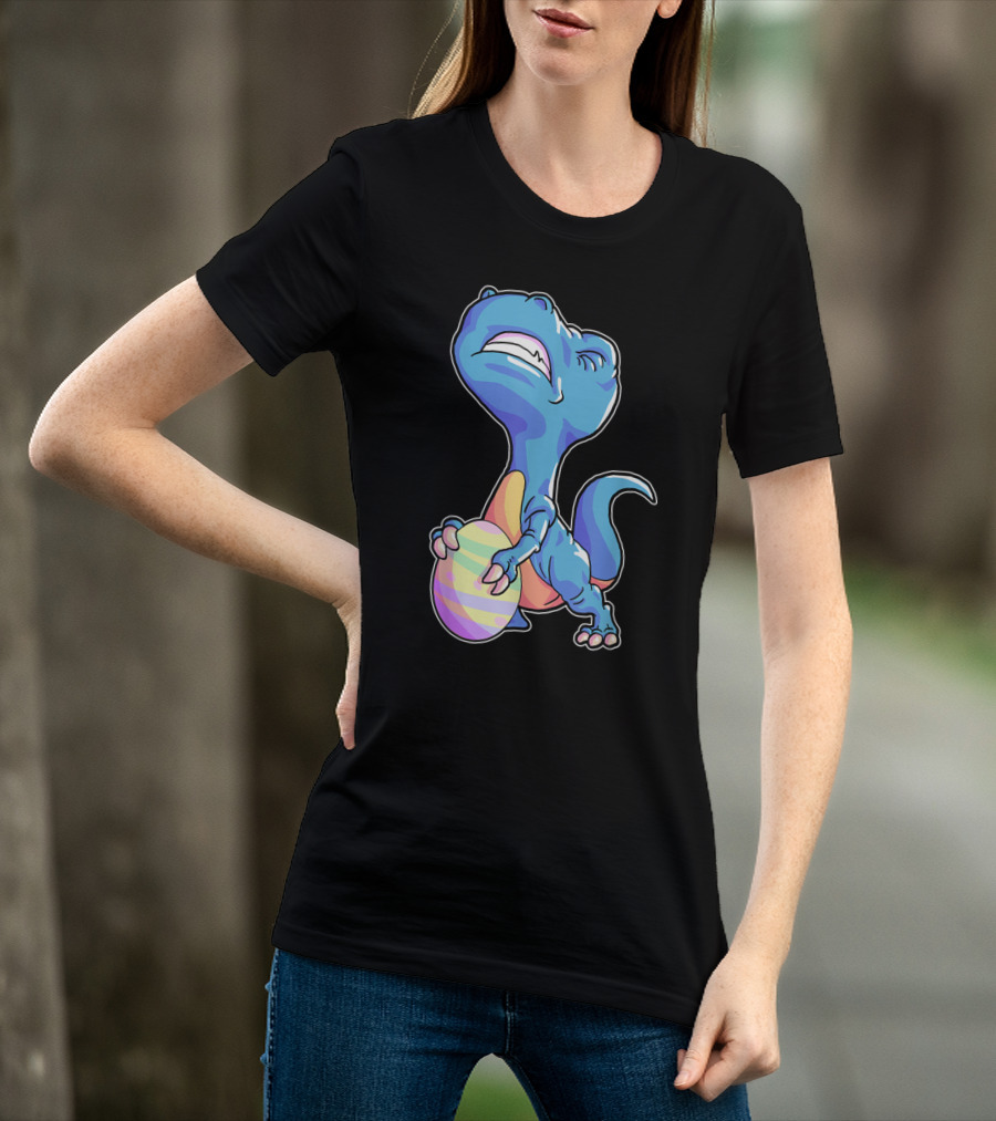 Dinosaur Egg Easter Rex Hates Hunting T-Shirt