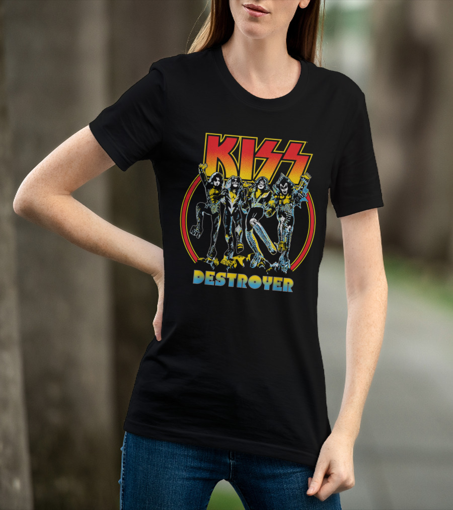 KISS Destroyer Rock And Roll Party T-Shirt