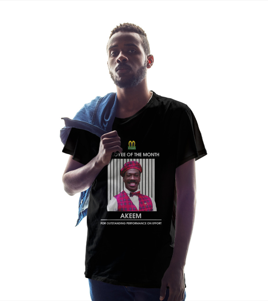 Akeem McDowell's Employee Of The Month For Outstanding Performance On Effort T-Shirt