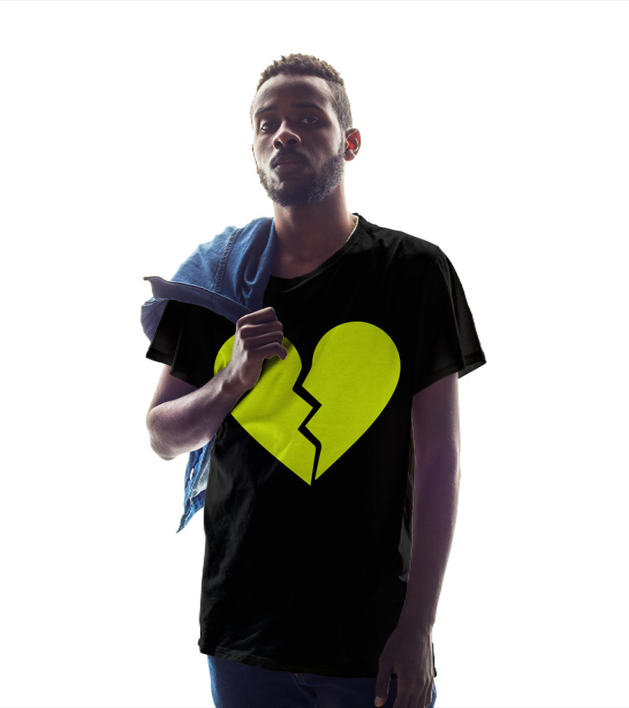 Marcus Lemonis Broken Heart Yellow Iconic T-Shirt