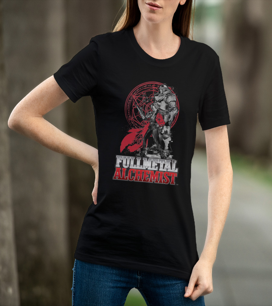 Fullmetal Alchemist Circle Symbol Armor Duo T-Shirt