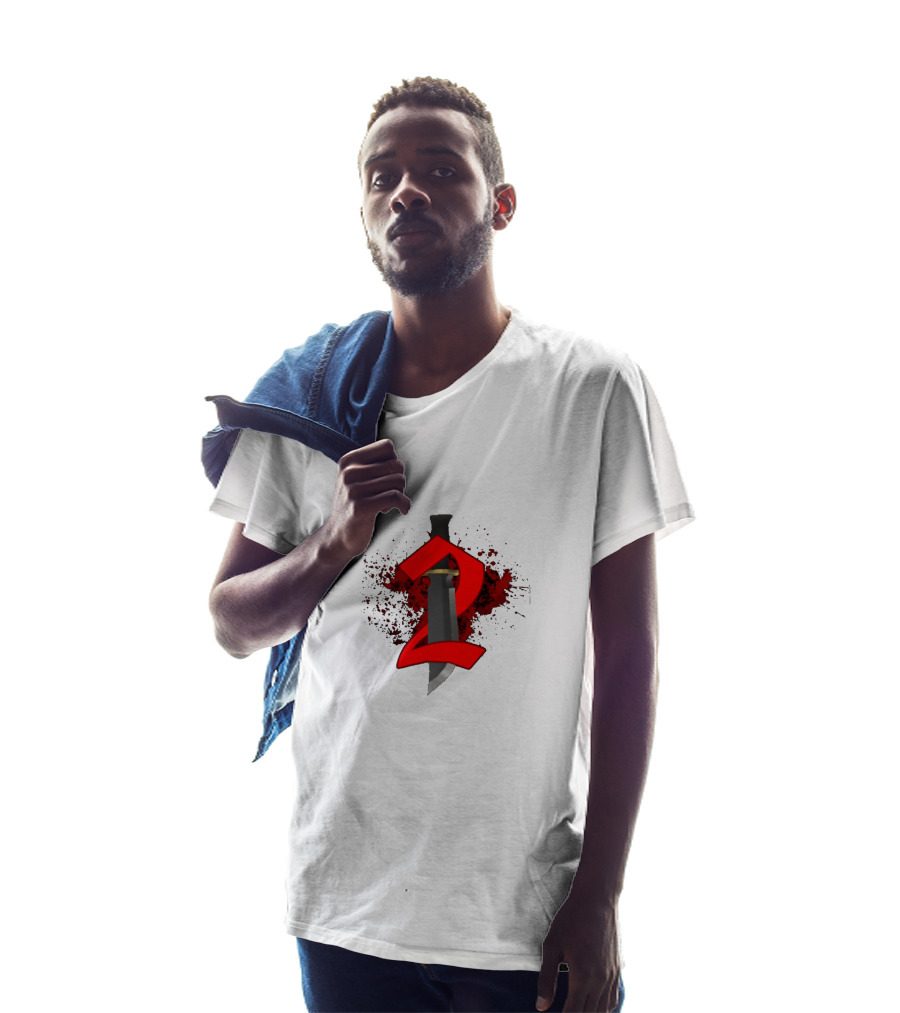 MM2 Murder Knife Bloody Number Two T-Shirt