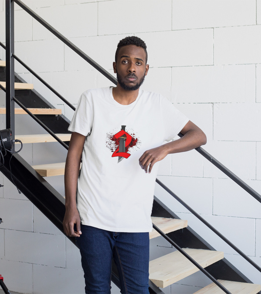 MM2 Murder Knife Bloody Number Two T-Shirt