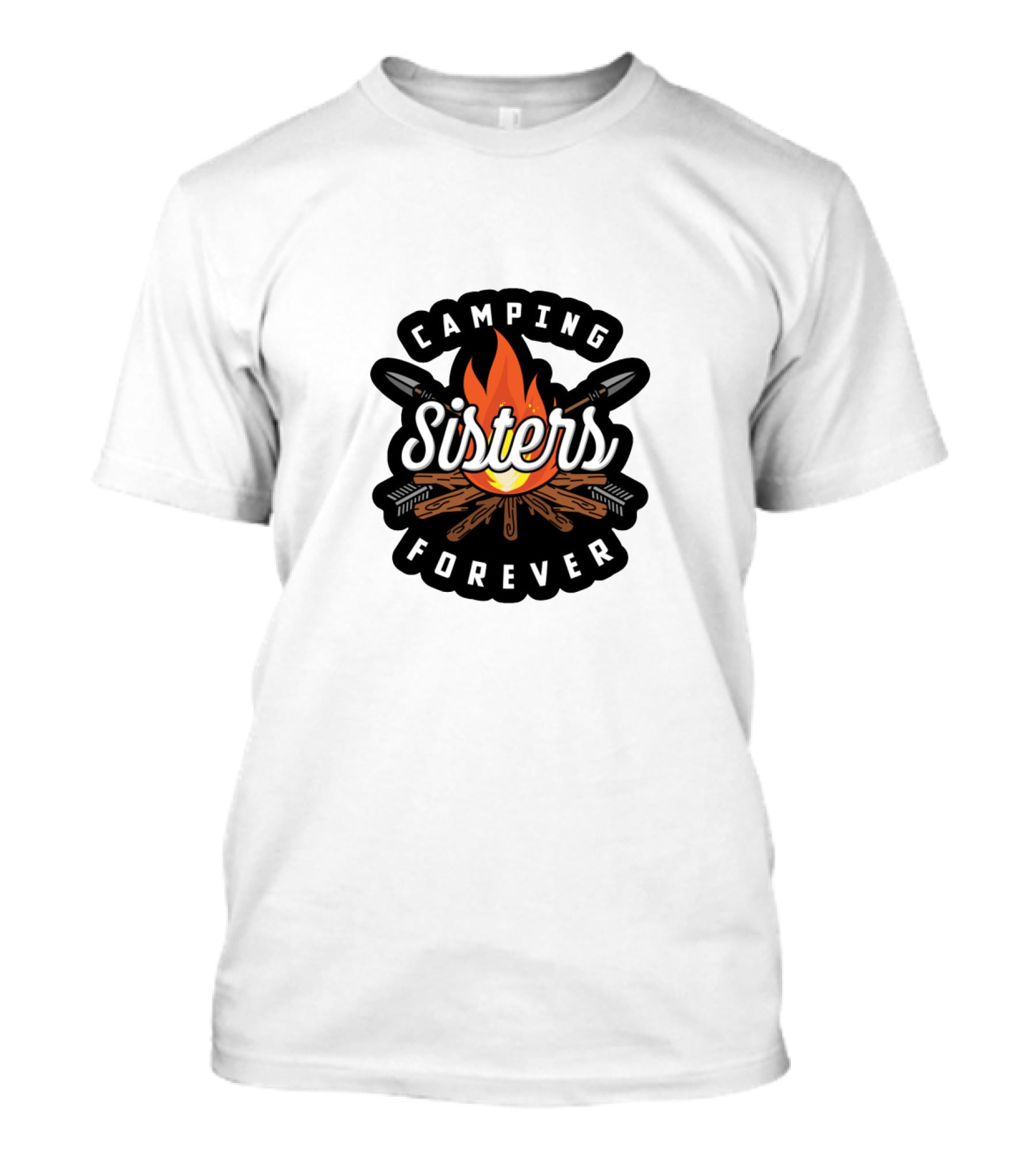 Camping Sisters Forever T-Shirt