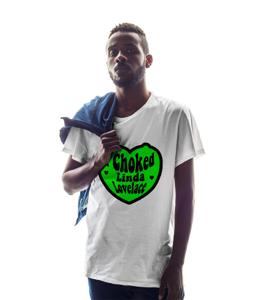 I Choked Linda Lovelace Heart T-Shirt