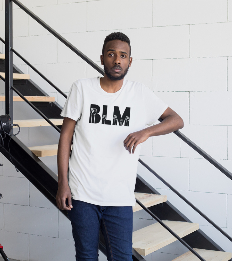 BLM Fists Raised Solidarity T-Shirt