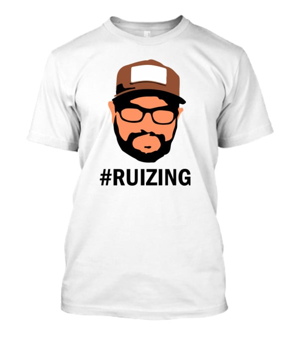 Ruizing Iconic Beard Glasses Cap Face T-Shirt