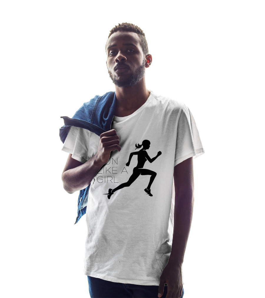 Run Like A Girl Running T-Shirt