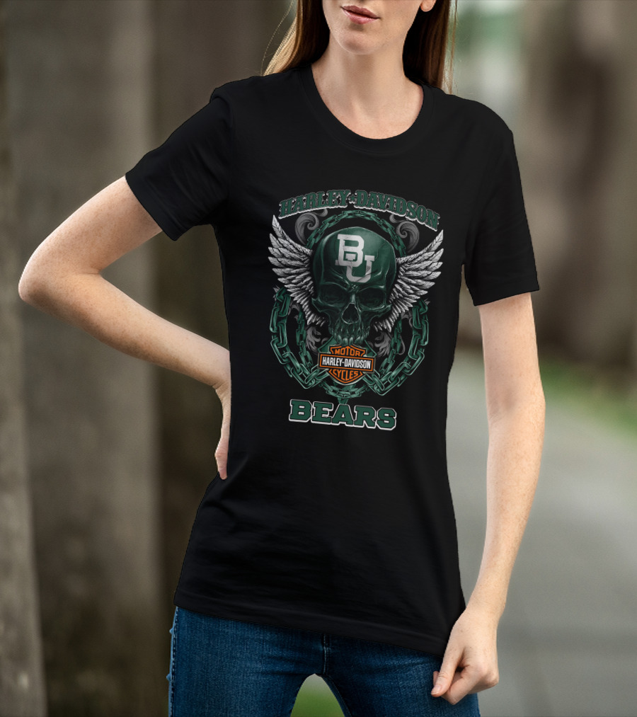 Harley Davidson Bu Bears Motorcycles T-Shirt